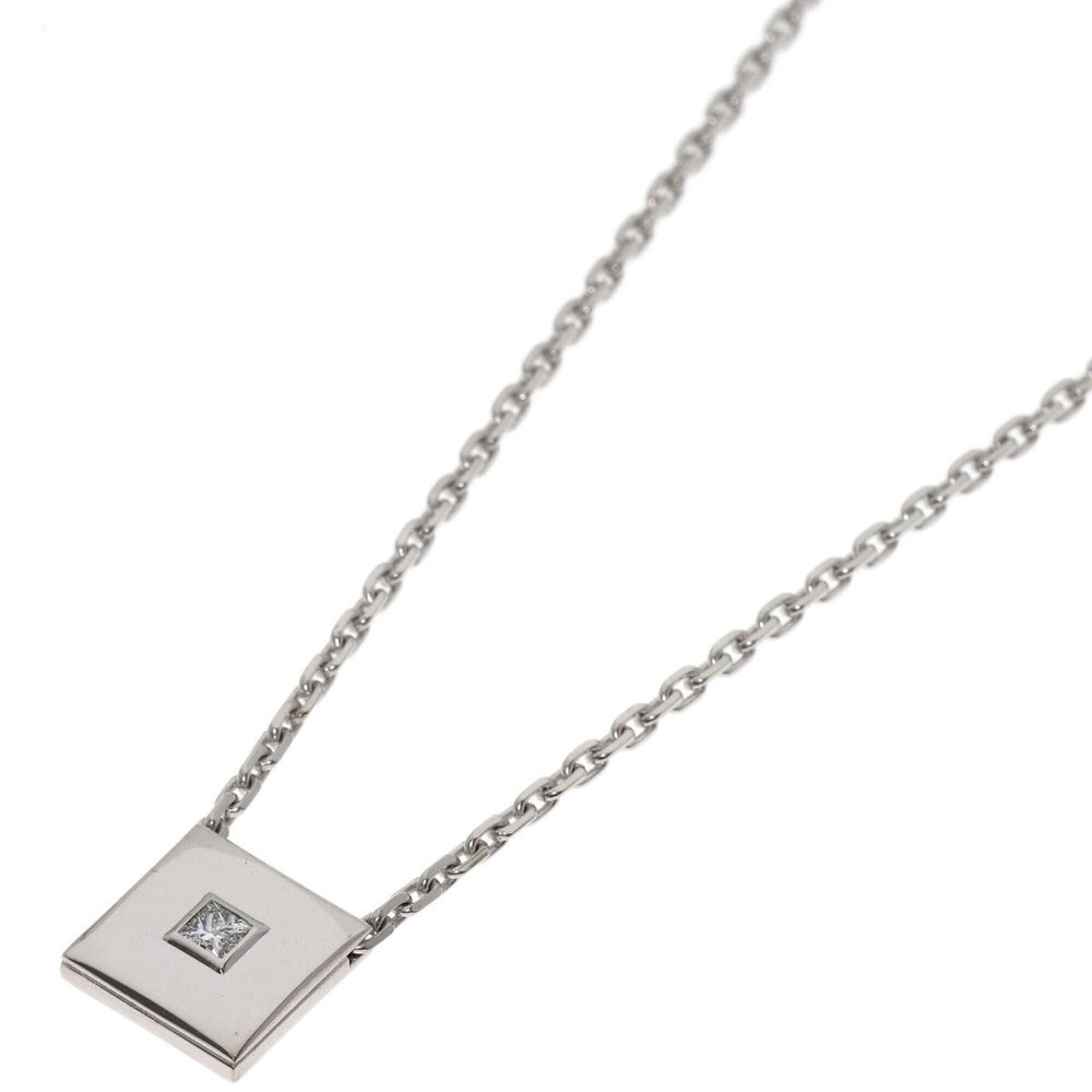 BOUCHERON 18k Silver Diamond Necklace